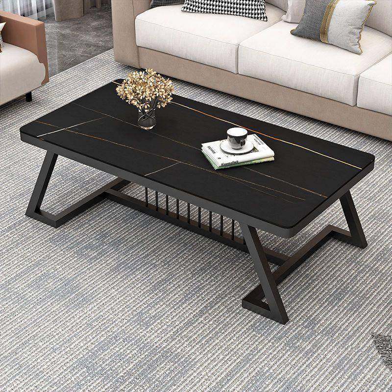 新款岩板茶几小户型家用客厅出租屋简约现代网红阳台轻奢茶几组合