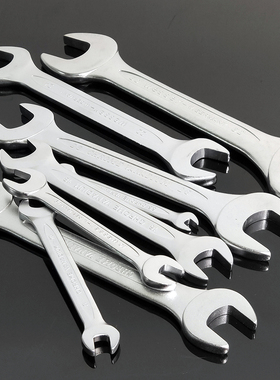 德国wesser进双头呆扳手薄壁型开口扳手5.5-20mSm双开口扳手铬钒