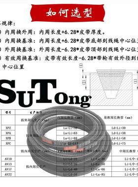 4600-5639齿5形三角带XPC齿形AV10131Z1722AXBXPCXXPXPAXBXPC