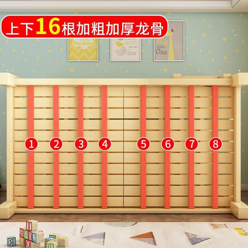 全1123实木舍国标上下床双床员工上宿高低子母床两层儿童下层铺双