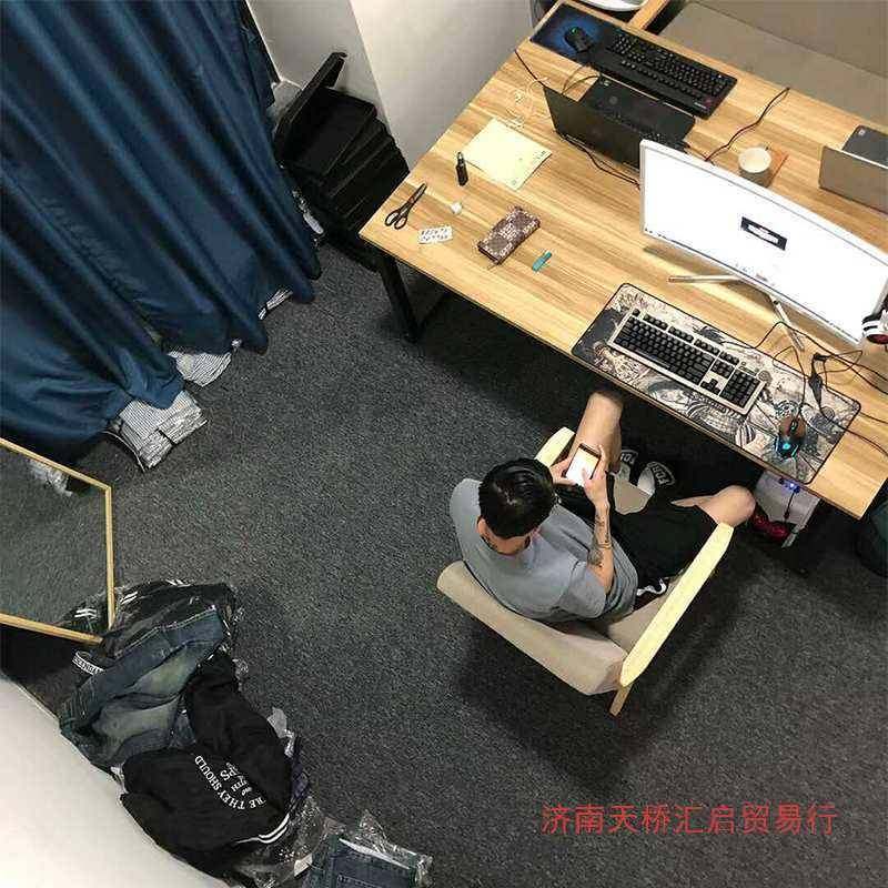 办公室地毯商会用大球面积水泥地毛坯台厅全满室铺ltao1026卧宾馆