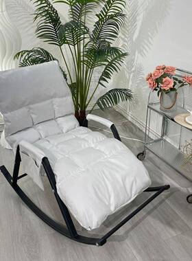 新款摇摇椅躺椅成人可睡人觉阳台2024.12.家网用红休闲大客厅人折