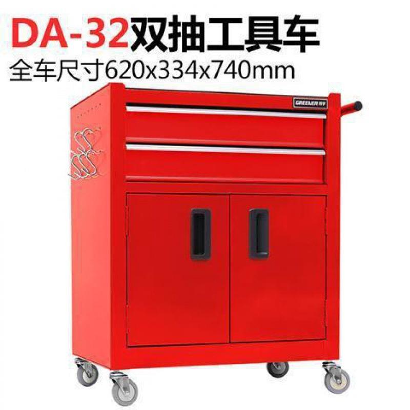 工车具修手汽推车工具柜铁皮柜QNT车间多功能移动纹身工具小箱防