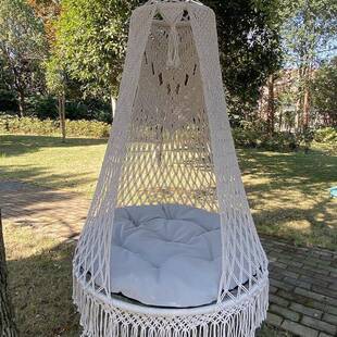 工绳吊编吊篮手椅子台室内秋M04千卧室家用阳户外庭院懒人摇篮网