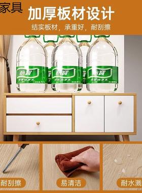 飘窗梳台卧室代简约2025现新款轻妆奢化妆桌收纳一化体小户TKJ型