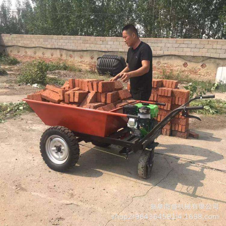 柴油平板手推车农农汽油小推载车用山地田收获搬运车HS-TC重800公,五金/工具,工具车/便携工具推车/平板工具车,淘宝优惠券,粉丝福利购,淘宝优惠卷