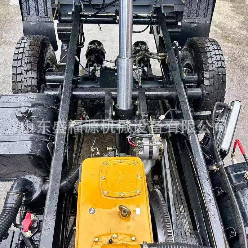 用柴自卸三轮车22油马力工农程工自卸翻斗YWY车柴油地三轮运输车