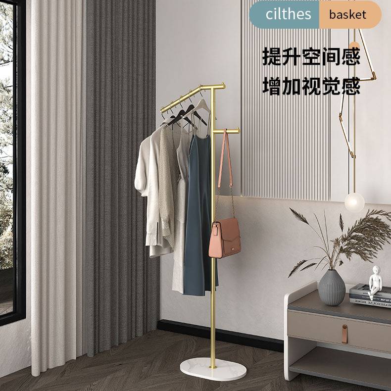 衣帽架落地卧室创意家用衣架简易衣架客厅置物架酒店挂衣架子
