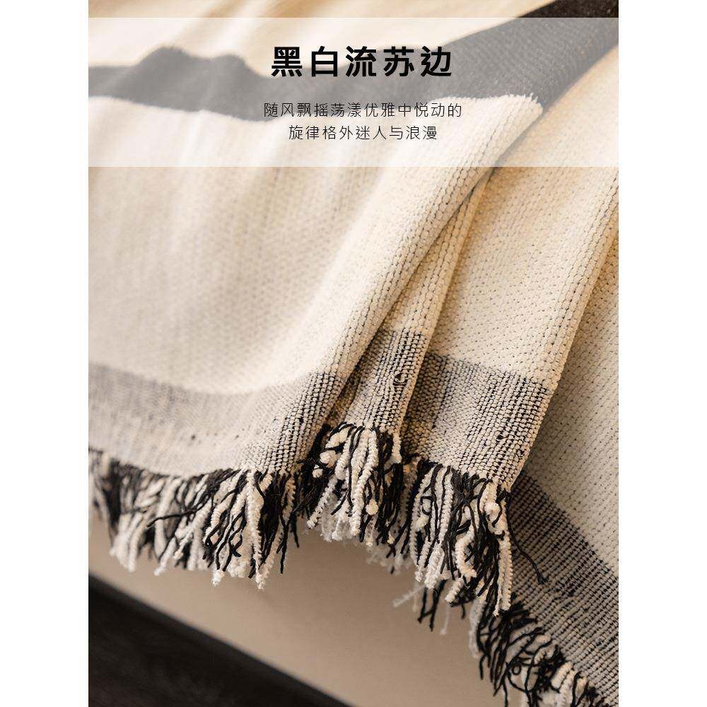07308842525新2款防抓沙发巾套罩轻奢感猫防滑垫盖布盖四季通用沙