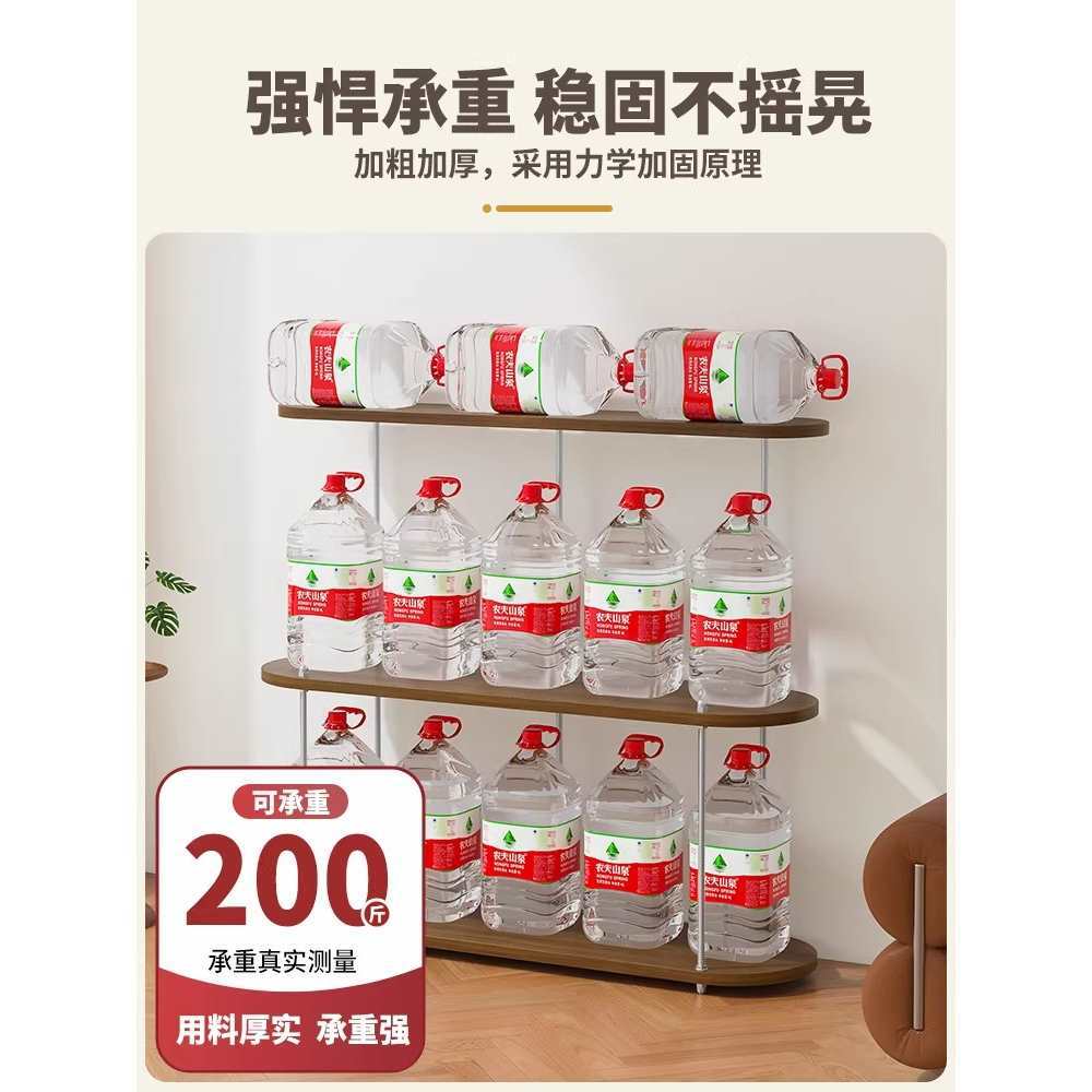 花架置物架阳台可移动客厅花架子落地式实木多层植物花盆放置架子图片