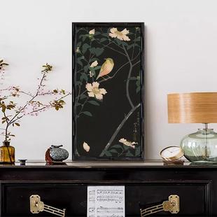 饰画壁厅 古风复古色黑白调挂BPV画客厅餐艺术玄装 万物中式 法关式