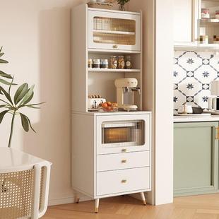 餐边柜房DUW高柜一体柜墙储物柜小户型靠边柜茶水柜微波厨炉收纳
