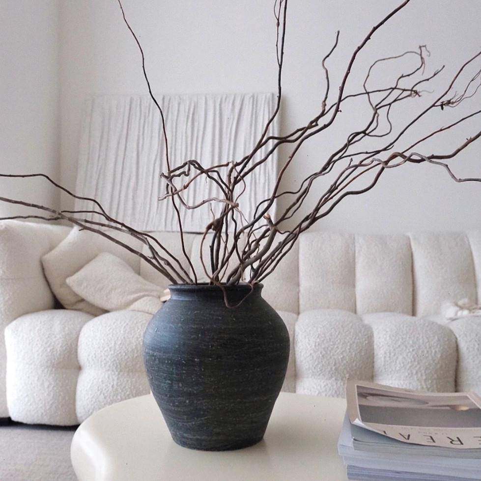 中古风陶瓷花瓶复古陶罐客厅玄关电视柜装饰摆件仿真花插花器花盆,乐器/吉他/钢琴/配件,其它乐器配件,淘宝优惠券,粉丝福利购,淘宝优惠卷