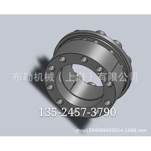 高扭矩圆弧齿同步轮S5M型东莞YHD怡合达胀紧套EUX01 02简易锁紧套