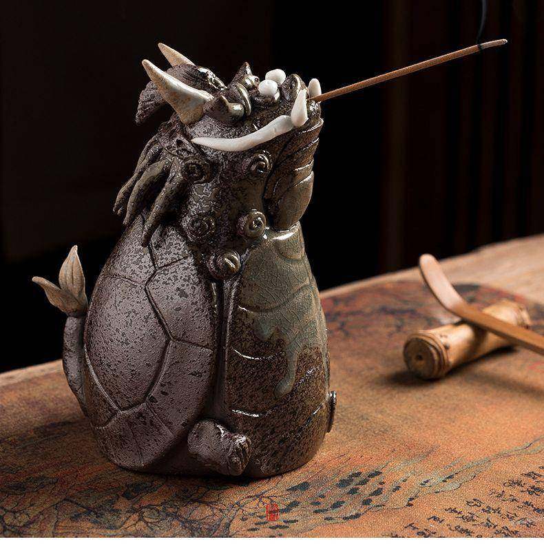 清水柴烧龙之九子茶宠桌面陶瓷窑变摆件创意手捏精品茶具配件,乐器/吉他/钢琴/配件,其它乐器配件,淘宝优惠券,粉丝福利购,淘宝优惠卷