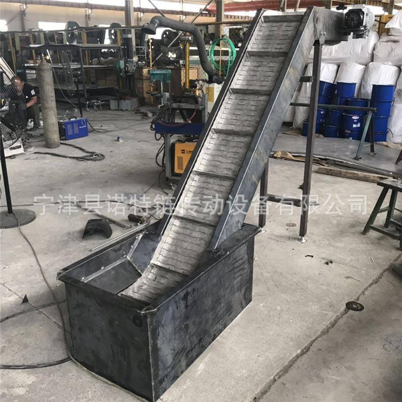 供应五金上料链板提升机 多层电加热烘干机 龙门剪板链输送机