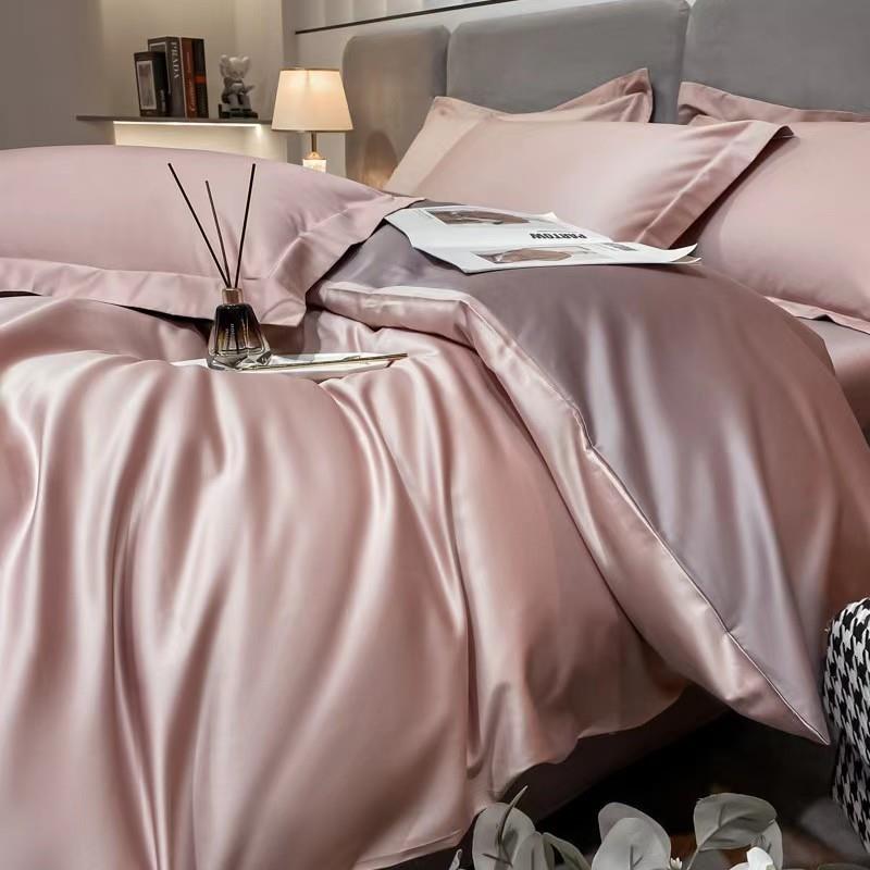 A类100支长绒棉四件套纯棉全棉床单被套四季轻奢南通床上用品