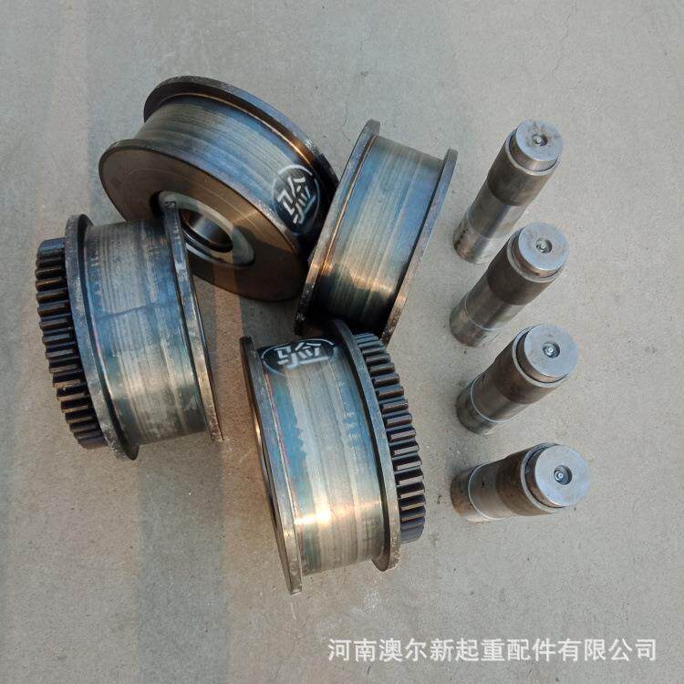 长期供应 龙门吊起重机行走轮 直径300LD车轮 带齿圈轨道行走轮