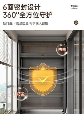台柜置物厨架202阳5新款用落家地XED收纳柜防晒防尘储物柜客厅房