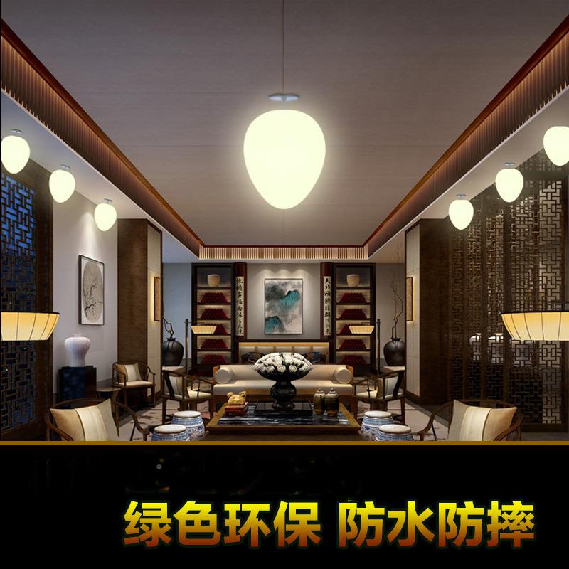 吊户外发落地景观灯七彩遥1控蛋形灯l酒ed店酒吧灯门光头可调光
