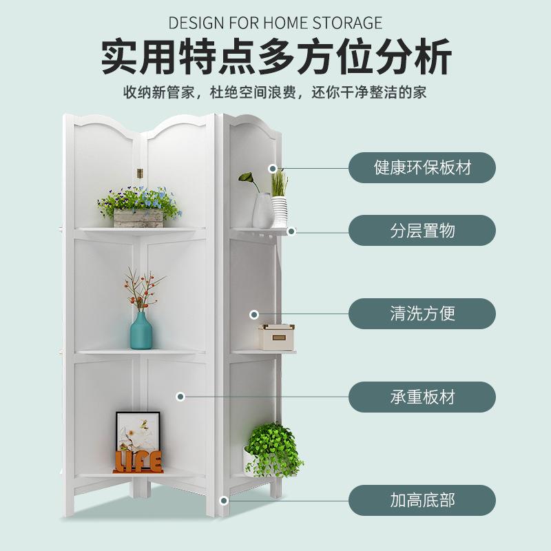 屏风折断墙中式简易折12隔屏客厅卧室遮挡约简现代叠移动办公室家
