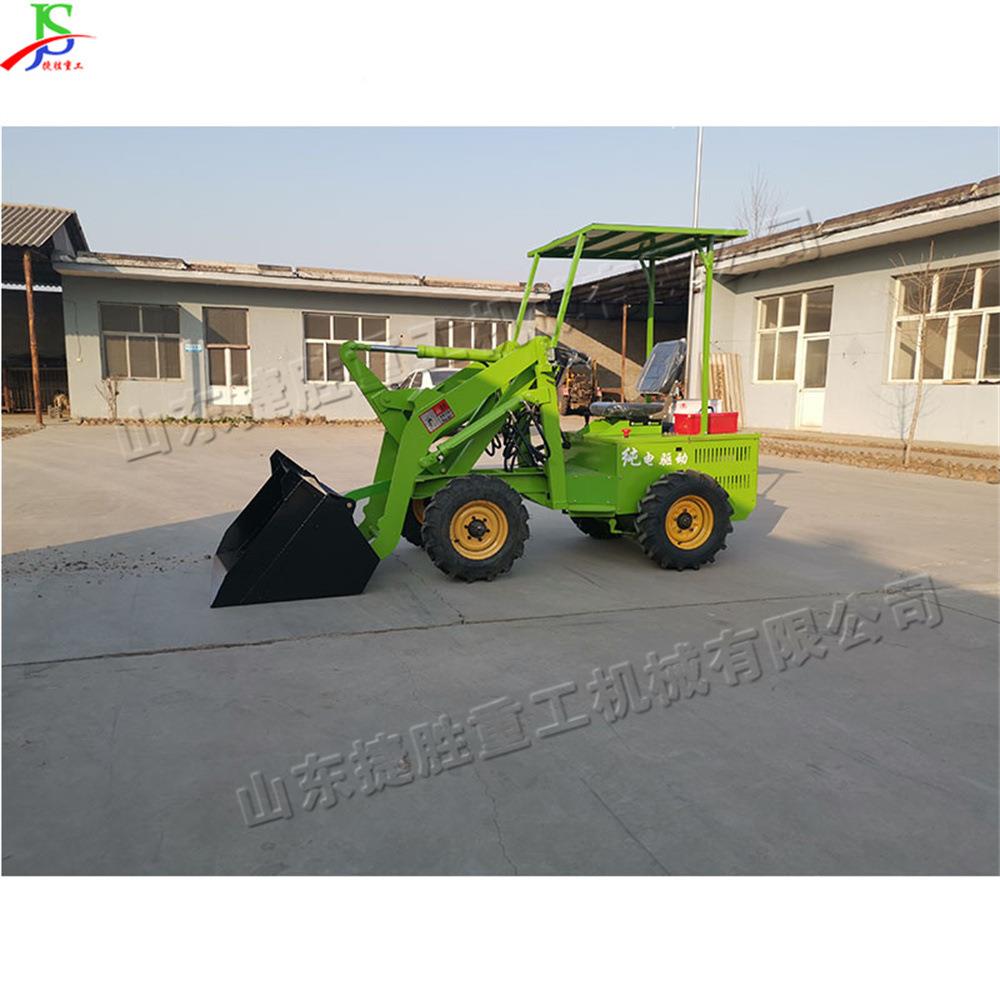 建筑型铲斗工程机924车工座驾式电动农用装载地砂料装载运小输车