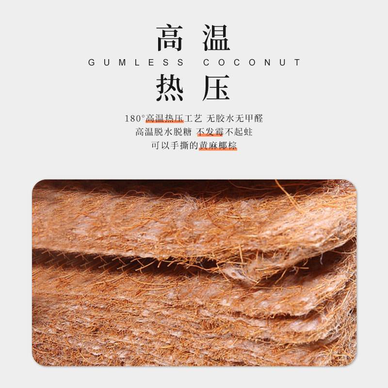 折叠床垫定 制日式榻榻米垫子打地铺午休垫偏硬单人椰棕垫飘