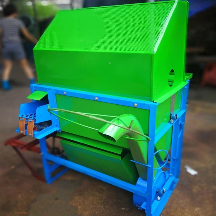 水稻打谷机稻谷脱机家喂打用农用汽油机电动粒打HGL稻机半入式谷