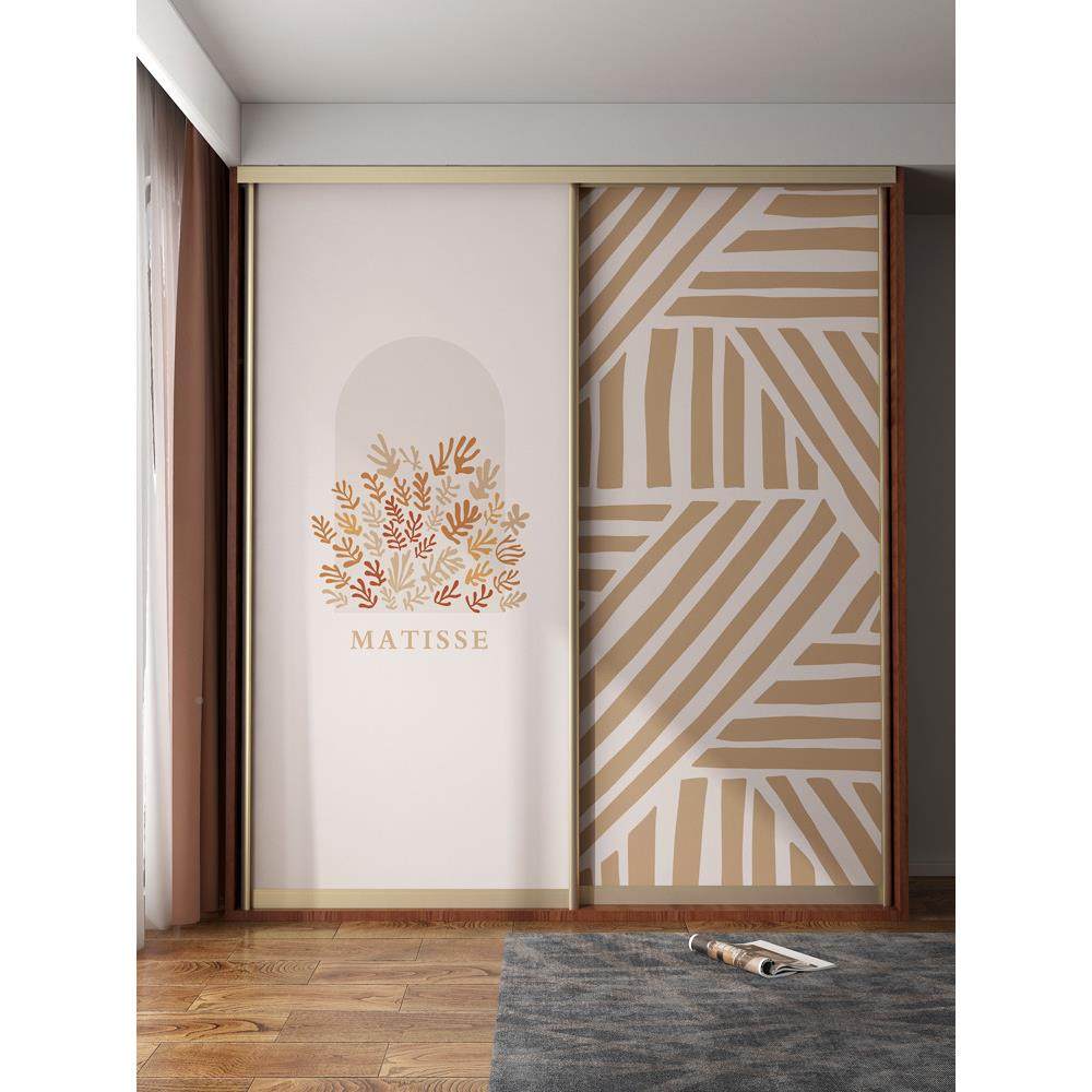 xy改t推F767S66T拉门新翻贴纸衣柜玻画璃门贴卡其色移门造自粘壁,家居饰品,软装墙贴,淘宝优惠券,粉丝福利购,淘宝优惠卷