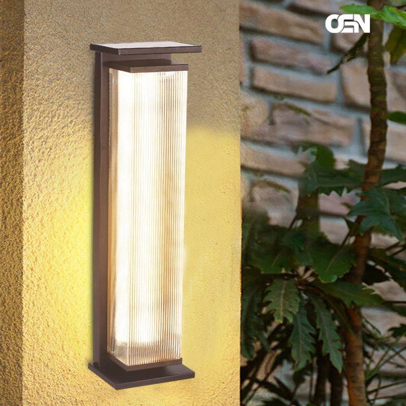 户外全铝壁灯LED太阳能花园壁灯室外防水庭院别墅大门口外墙灯
