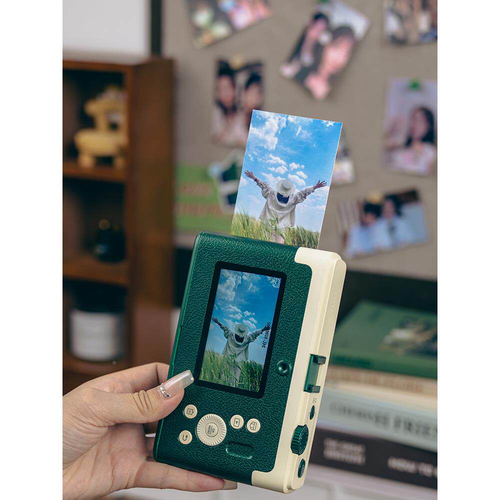 初照拍立得升相纸D1彩色色打相机专用D1拍立得带三寸印相纸一次成