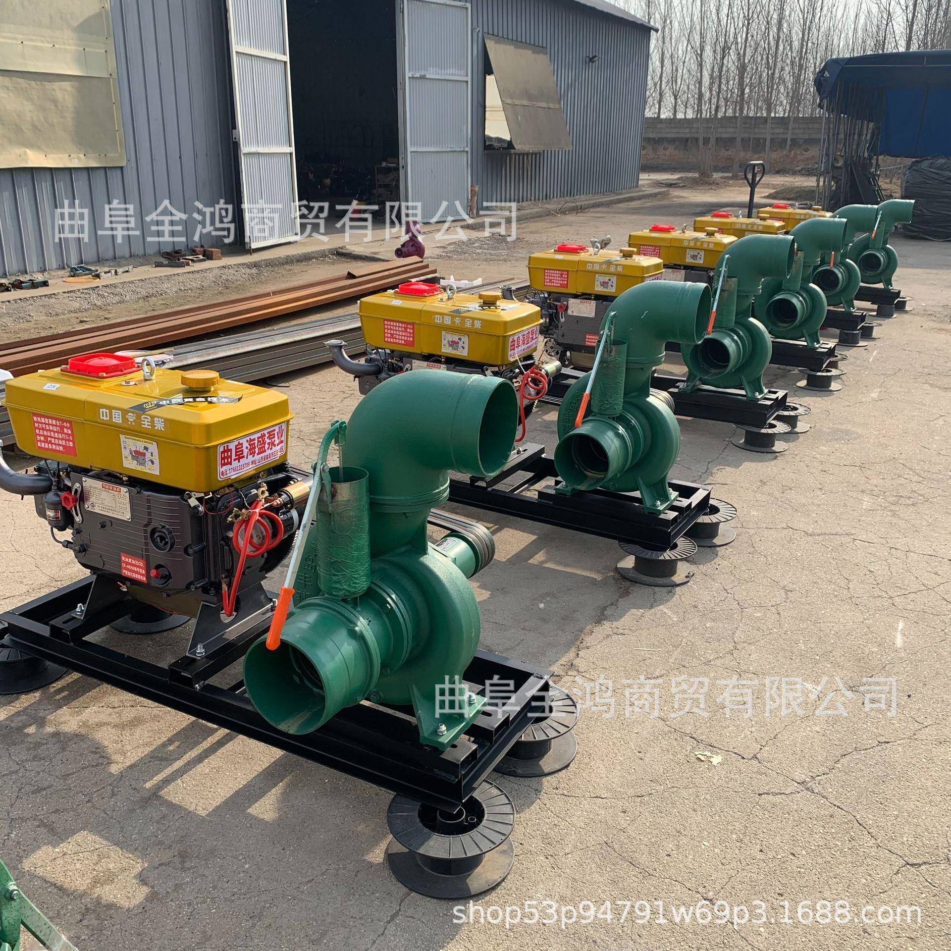 柴油机农抽用水6寸8灌溉高压污水泵市政工CSN程寸排涝泵泵