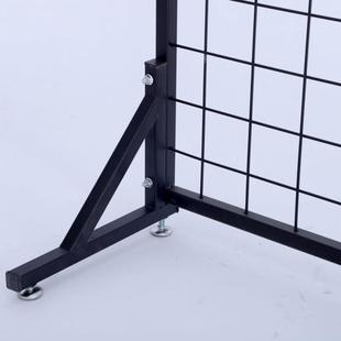 单落袜429地货架网格超市挂架饰纳品挂网作品展示面子铁网格收铁