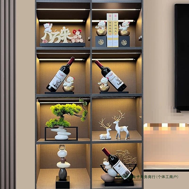 柜装奢饰品摆件轻客厅205F98H5HJH新款套装家居电视玻璃柜酒子开