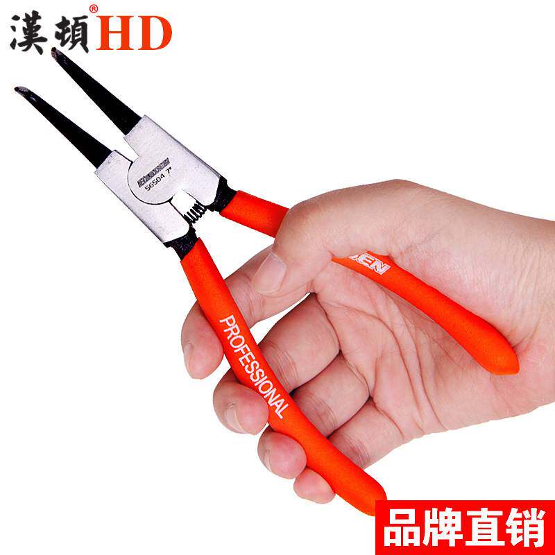 卡簧钳内外两用挡圈钳扩张钳大号轴用卡钳小号卡环弹簧钳卡扣