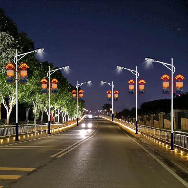 灯LD中国结发光太阳能E工程中国结定亮化饰耳路灯杆装饰双中国结,家装灯饰光源,投光灯/泛光灯,淘宝优惠券,粉丝福利购,淘宝优惠卷