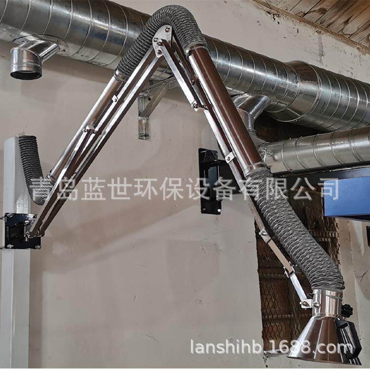 焊接FLO设备用柔性气臂延长式吸气节臂吸多关吸气臂万向活动臂