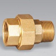 内外丝 正品 埃美柯662黄铜加厚内外丝活接头DN15