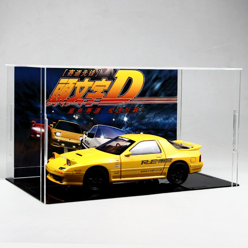 马自达RX7汽车模型车模合金跑车头文G字D高档客厅摆件送男生梦礼