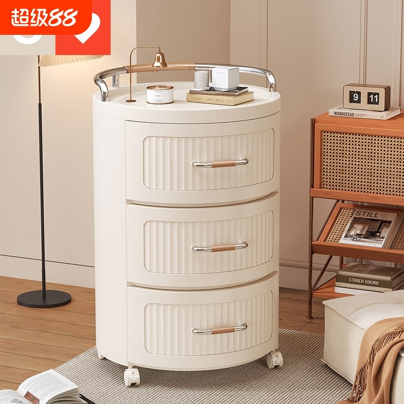 友耐抽屉式收纳柜家用多层置物y柜客厅飘窗免安装储物柜卧室床头