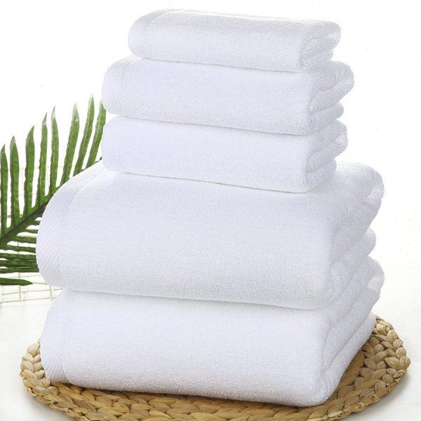 酒店用品套巾21股棉方巾30*30面巾35*75浴巾70*140多梭缎边织,居家布艺,酒店毛巾浴巾,淘宝优惠券,粉丝福利购,淘宝优惠卷