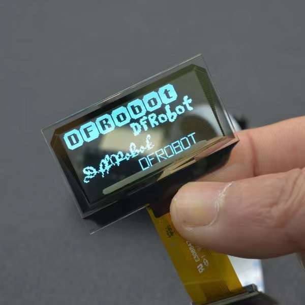 1.51寸透明屏OLED液晶显示屏UG-2856KLBMG01厂家transparent