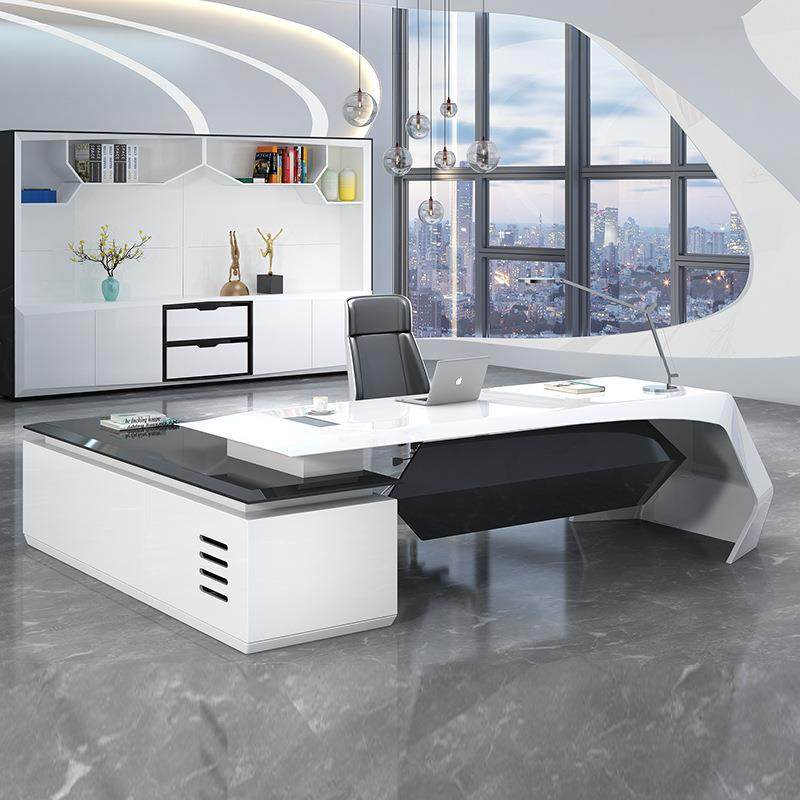 科技感烤漆办公桌高级简约现代经理主管老板桌总裁桌办公室大班台,乐器/吉他/钢琴/配件,其它乐器配件,淘宝优惠券,粉丝福利购,淘宝优惠卷