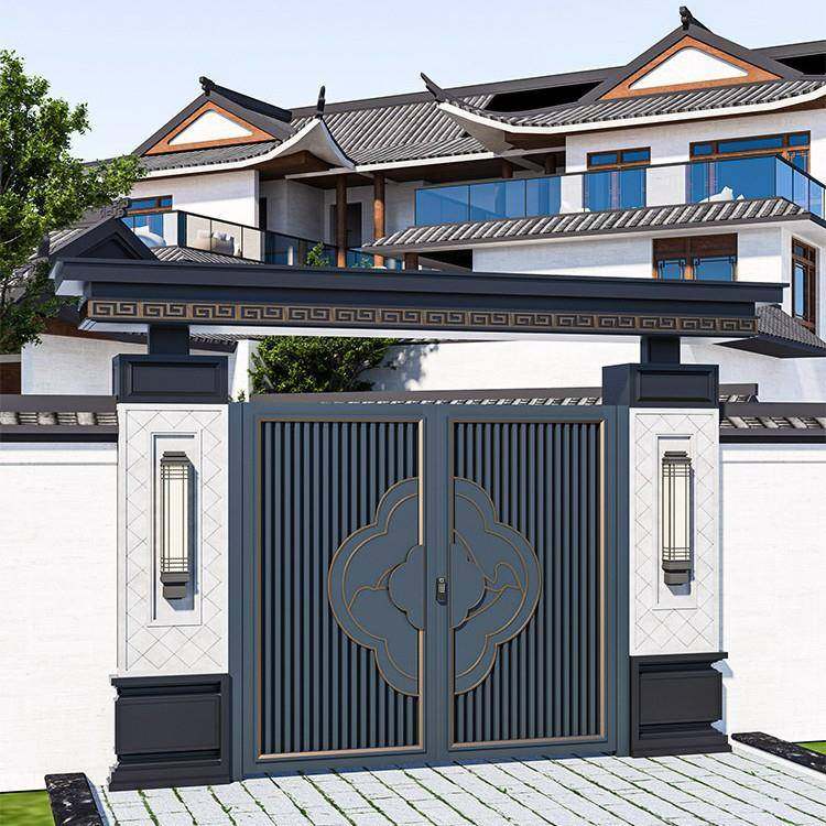 铝合金户外庭院大门院子栅栏花园别墅门不锈钢铁艺单双开门新款,乐器/吉他/钢琴/配件,其它乐器配件,淘宝优惠券,粉丝福利购,淘宝优惠卷