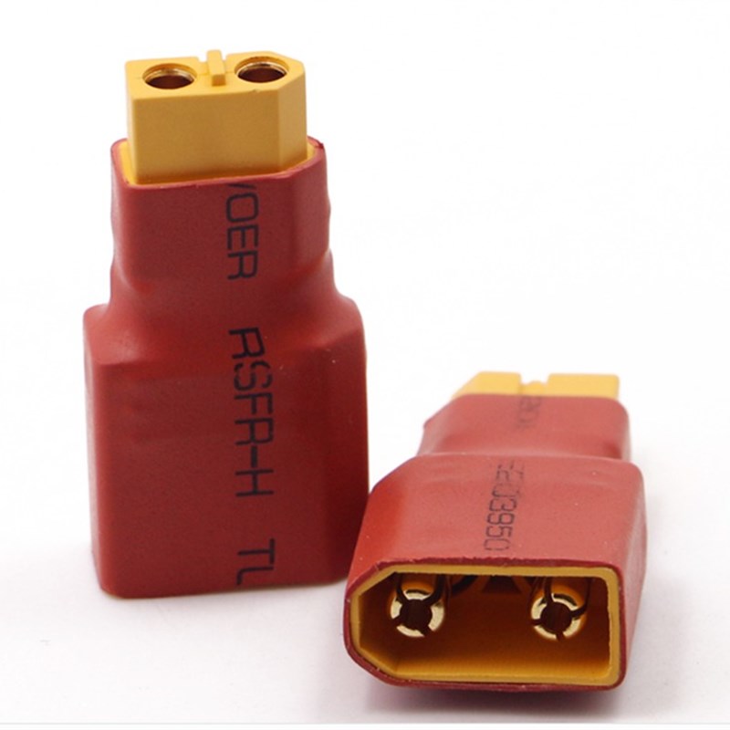 航模配件 动力转接头 xts60转xt90 XT60 XT60公转XT90母