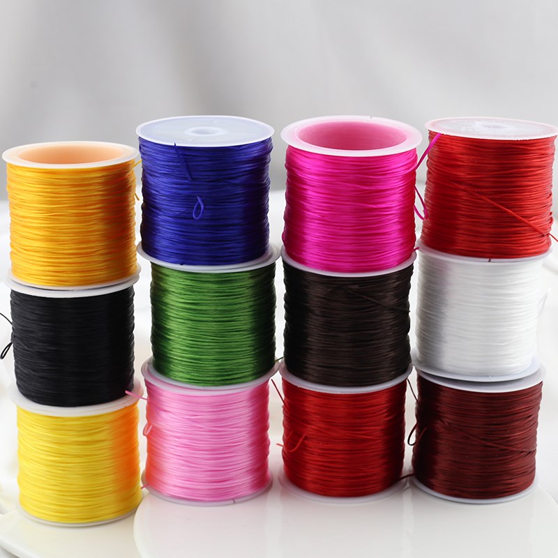 水晶手串绳弹力线串珠耐磨穿珠子的E手链绳子皮筋高端文玩透明牛