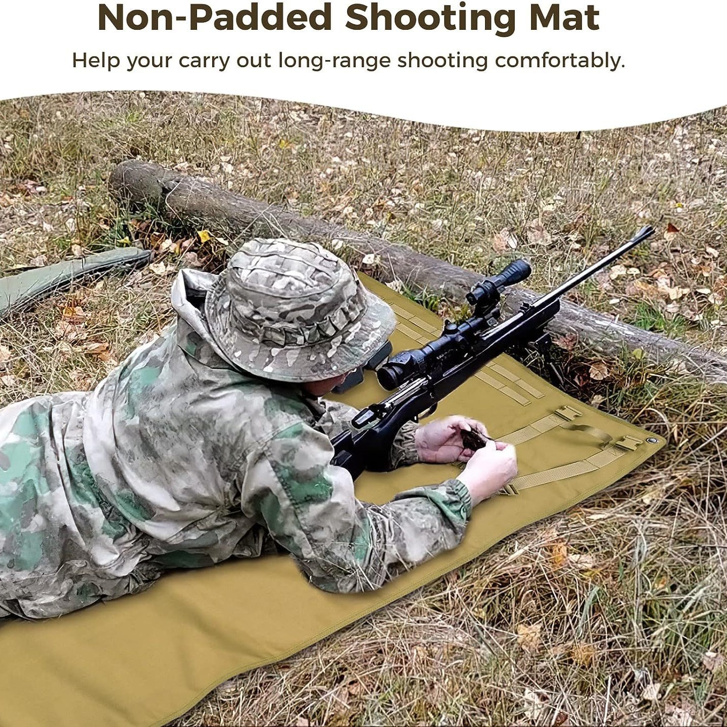 亚马逊战术射击垫防泼水野外露营垫防潮垫户外沙滩垫Shooting pad