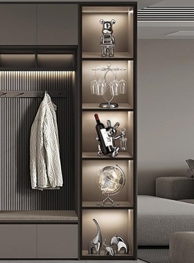 升级款地球仪摆件带灯光轻奢高档客D厅电视柜书房书柜办公室装饰