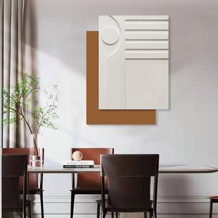 现代简约入户玄关装饰画高档走廊过道抽象挂画样板间客厅单幅壁画