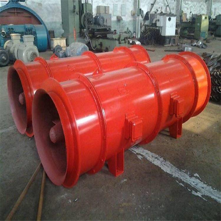 矿用风机 煤矿地面用防爆抽出式轴流通风机 矿井对旋风机